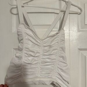 Free People tank in white